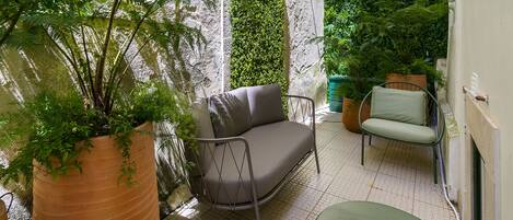 Apartemen, 1 kamar tidur | Teras/patio