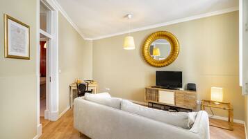 Apartamento, 1 quarto | Área de estar