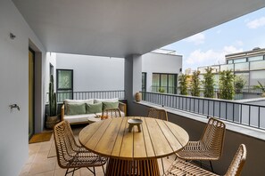 Appartement, 1 chambre | Balcon