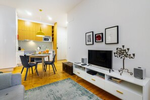 Apartment, 1 Schlafzimmer | Wohnbereich