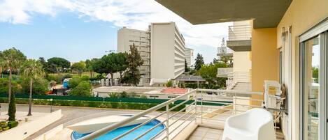 公寓, 2 間臥室 | 陽台