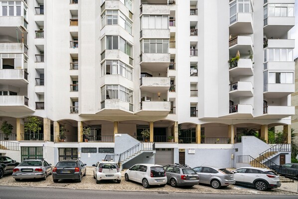 Fassade der Unterkunft