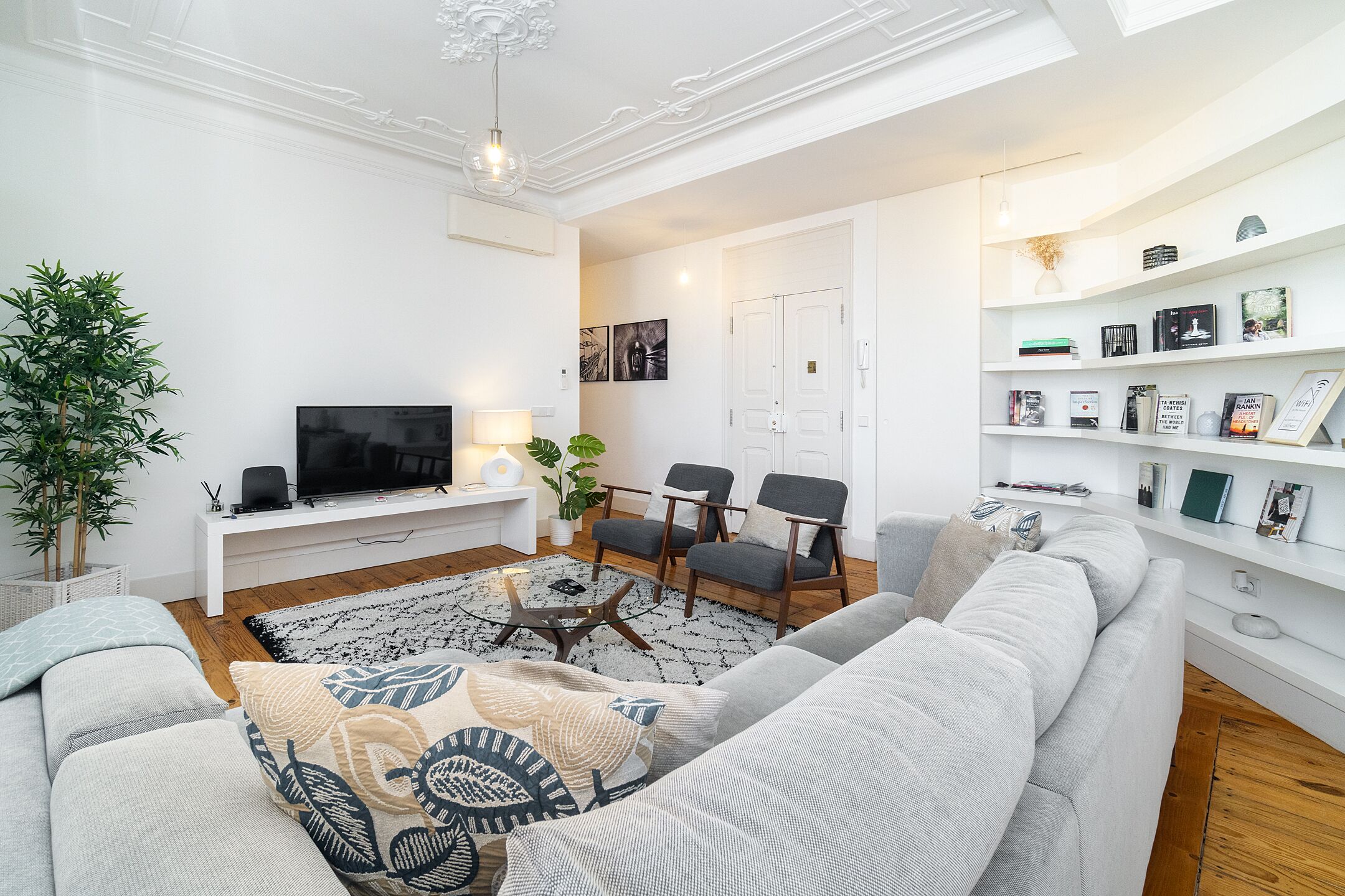 Apartemen, 3 kamar tidur | Area keluarga | TV