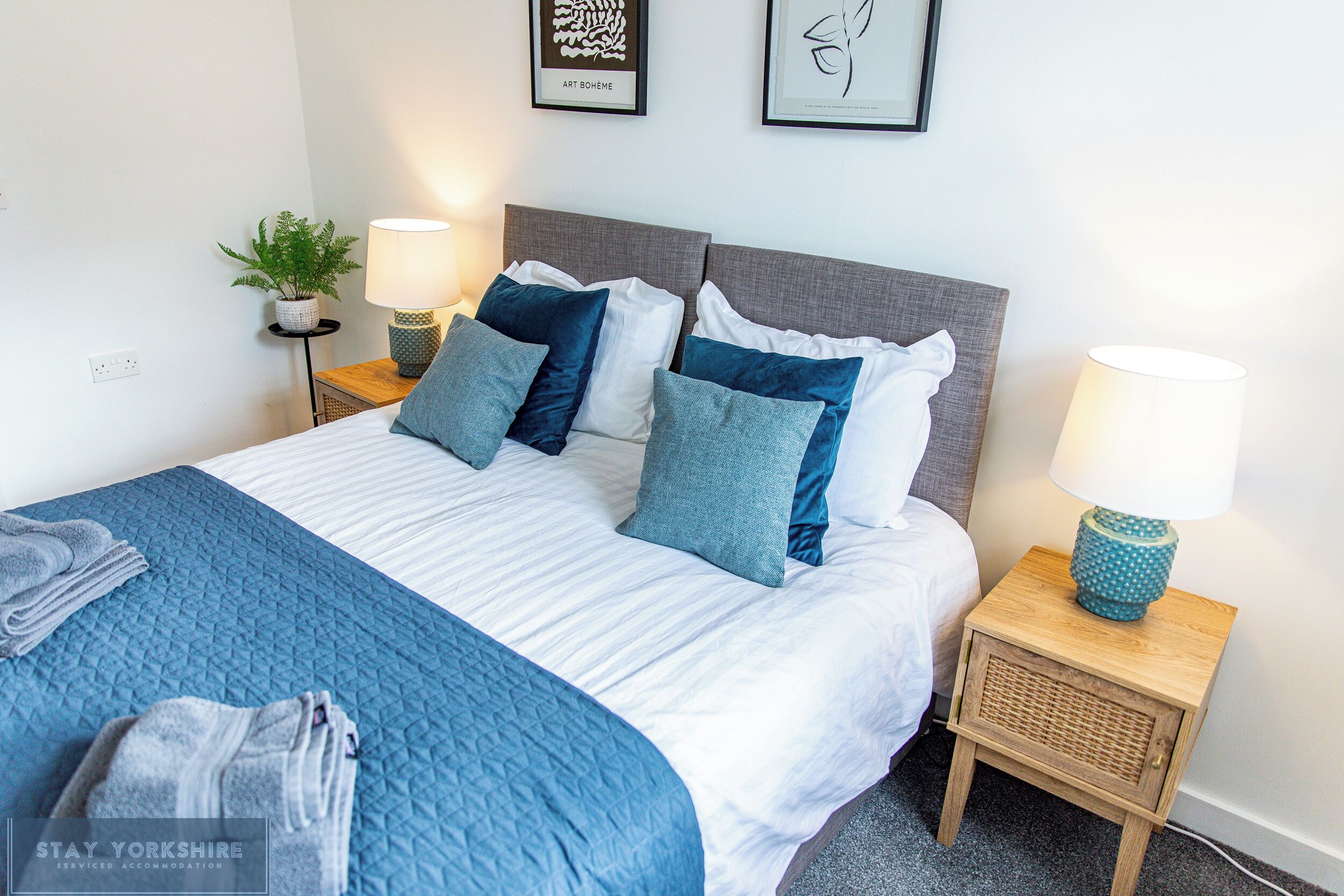 2 habitaciones, tabla de planchar con plancha y wifi gratis 