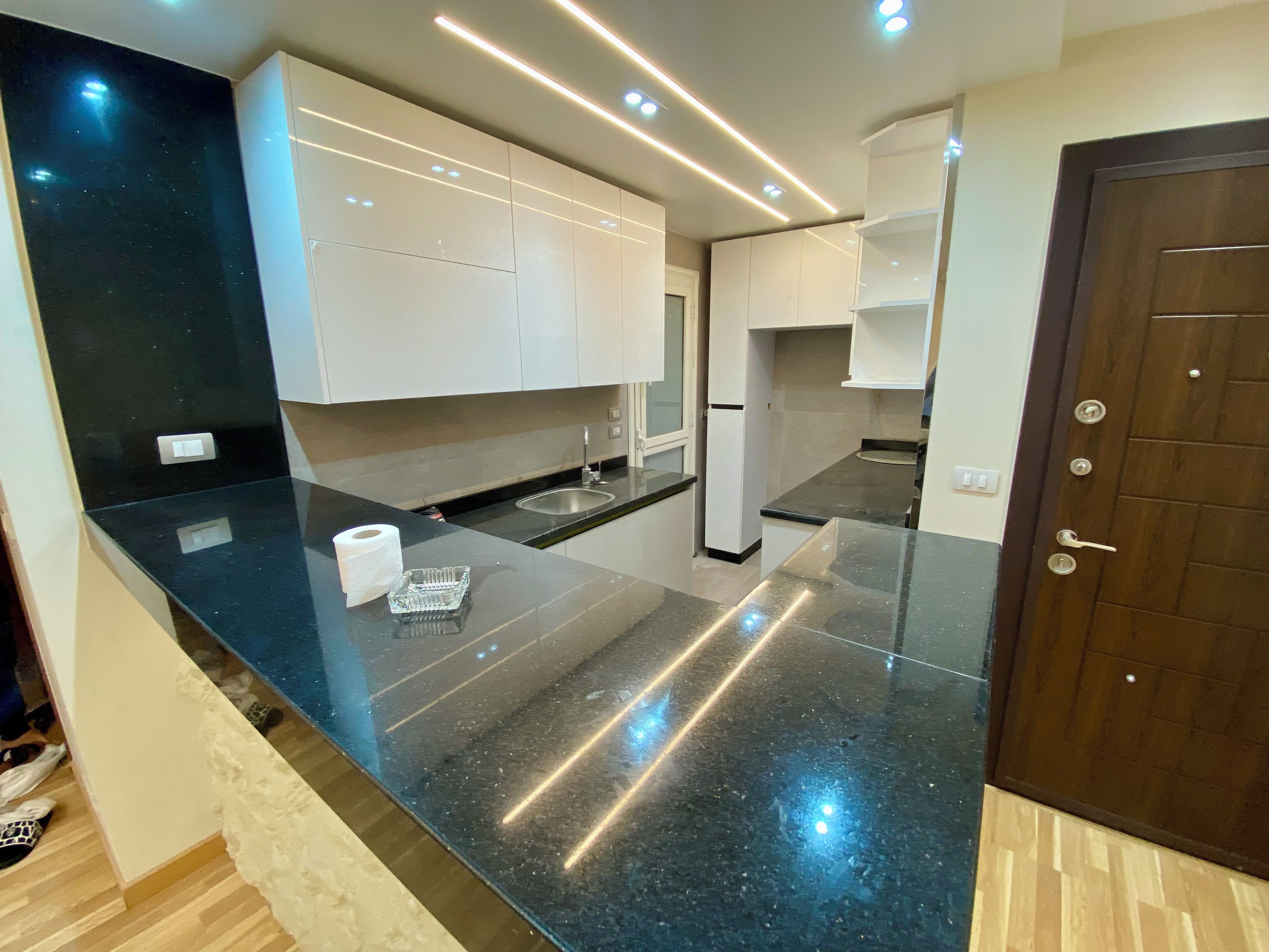 Luxe appartement | Een bureau, een laptopwerkplek, gratis wifi