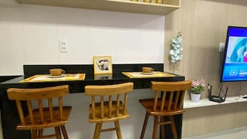 Comfort Studio, Ground Floor | Living area | Flat-screen TV