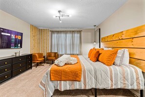 5 dormitoris, planxa i posts de planxar i un bressol de viatge 