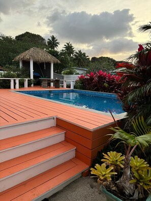 Pool - Charming 2-bedroom house with AC, WiFi in gorgeous Takitumu District (Takitumu District)