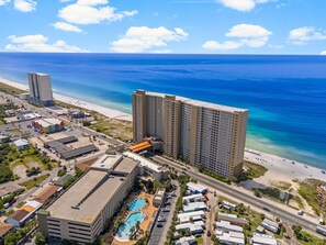 Exterior - Gulf-Front 2 Bed, 2 Bath • Sleeps 8 • Amenity-Packed • Beach Chair Service for 2 (Panama City Beach)