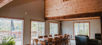 Chalet Cadieux – Waterfront Getaway with Hot Tub, Views & Outdoor Adventures