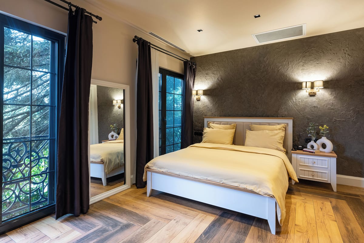 Deluxe kamer, 1 twee- of 2 eenpersoonsbedden | 1 slaapkamer, gratis wifi
