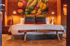 Suite Grand, vistes al mar (Oasis) | 1 dormitori, roba de llit d'alta qualitat i cobrellits