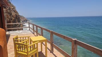 Romantic Suite, Sea View (Caribe SPA) | Terrace/patio