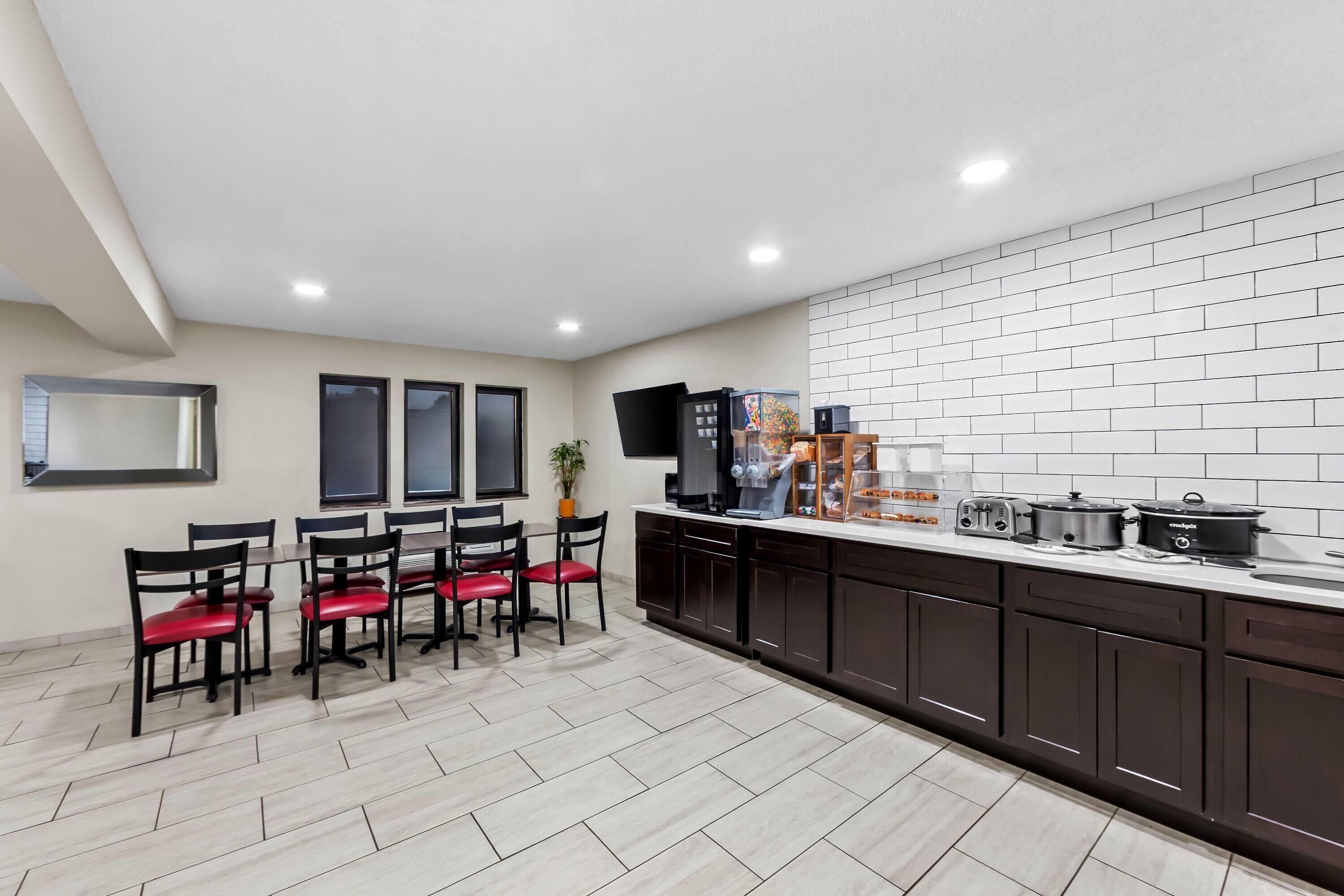 Free daily full breakfast