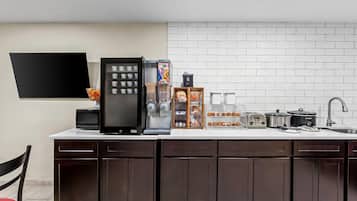 Free daily full breakfast