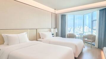 2 Twin Beds, Intelligent Room, City View, Non-Smoking | Minibar, tende oscuranti, culle/letti per bambini (gratuiti)
