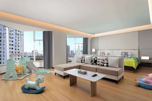 家庭客房, 2 張單人床, 非吸煙房 | �迷你吧、遮光布/窗簾、免費搖籃/嬰兒床、免費無線上網