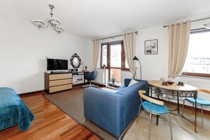 Living area - Cozy Apartment (Wroclaw)