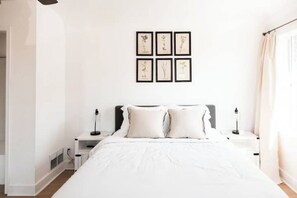 6 Schlafzimmer, Reisekinderbett, kostenloses WLAN, Bettwäsche