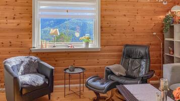 Smart-TV, peis og stereoanlegg