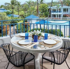 Outdoor dining - Kailua-Kona Resort @ Mauna Loa Village-2 Bd Deluxe
(Kailua-Kona)