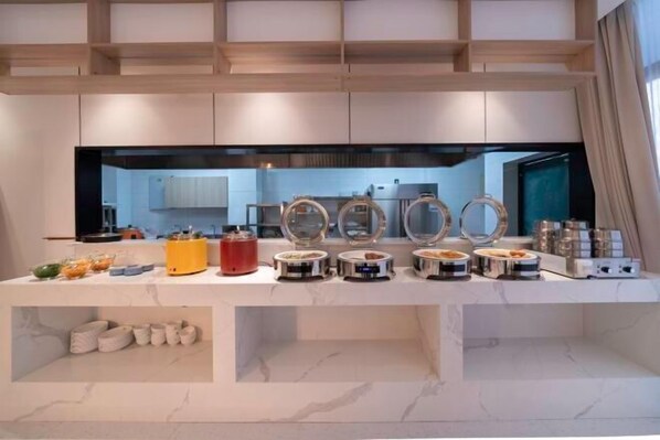 Restaurant - GreenTree Inn Yangzhou Jiangdu Xiaoji Town South Zhongxing Road Express Hotel (Yangzhou)