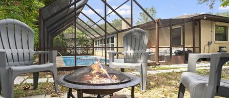 Àrea exterior de l'allotjament