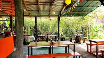 Udendørs spisemuligheder