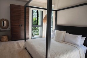 3 bedrooms, iron/ironing board, WiFi, bed sheets - Holistika: Sunset Views in the Jungle by BT Homes (Tulum)