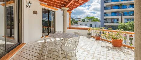 Udendørs spisemuligheder