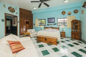 4 chambres, bureau, Wi-Fi gratuit, draps fournis