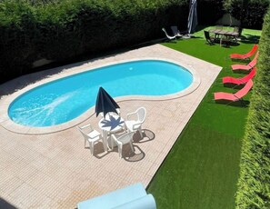 Alberca al aire libre 