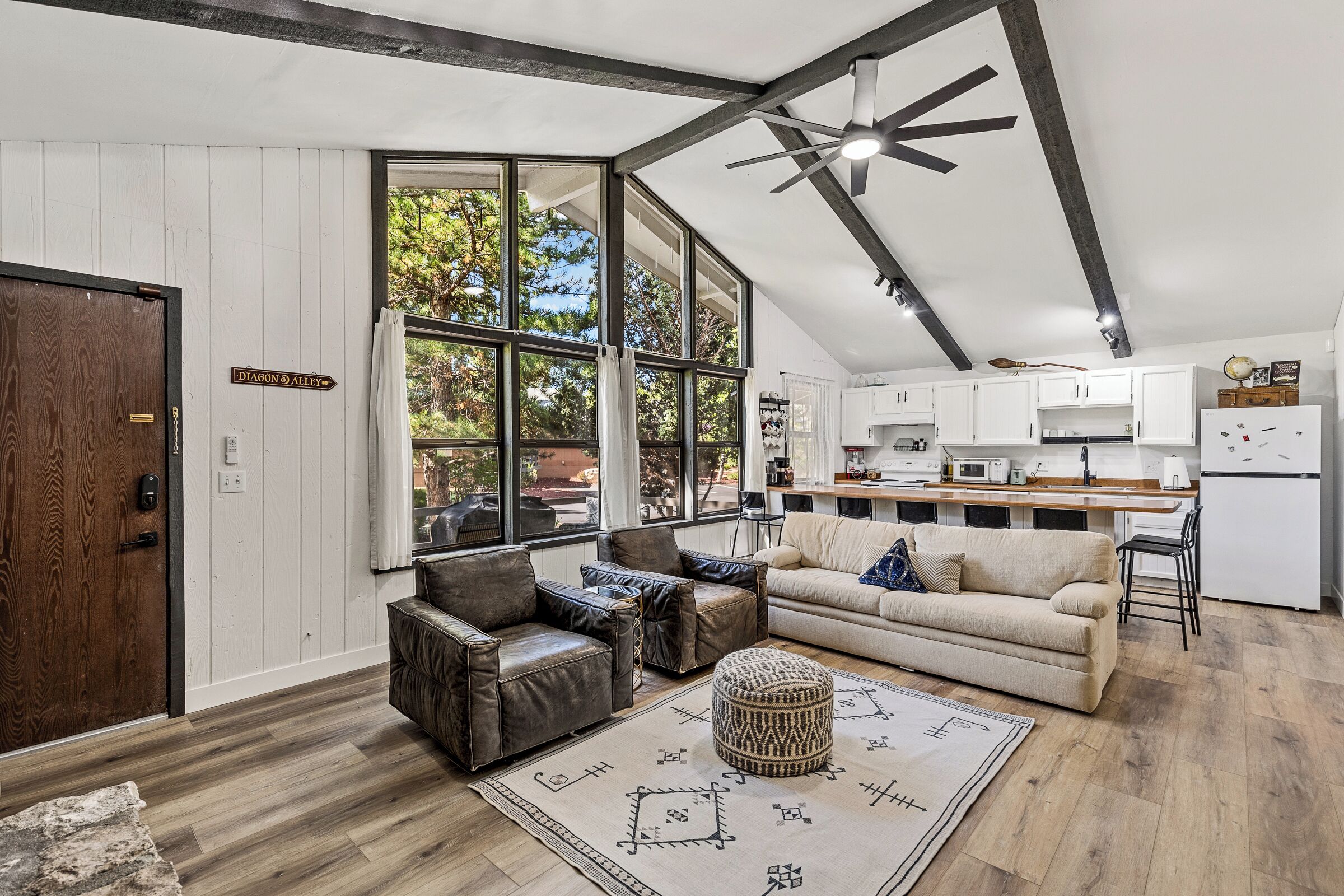 Smart TV, video games, foosball, table tennis