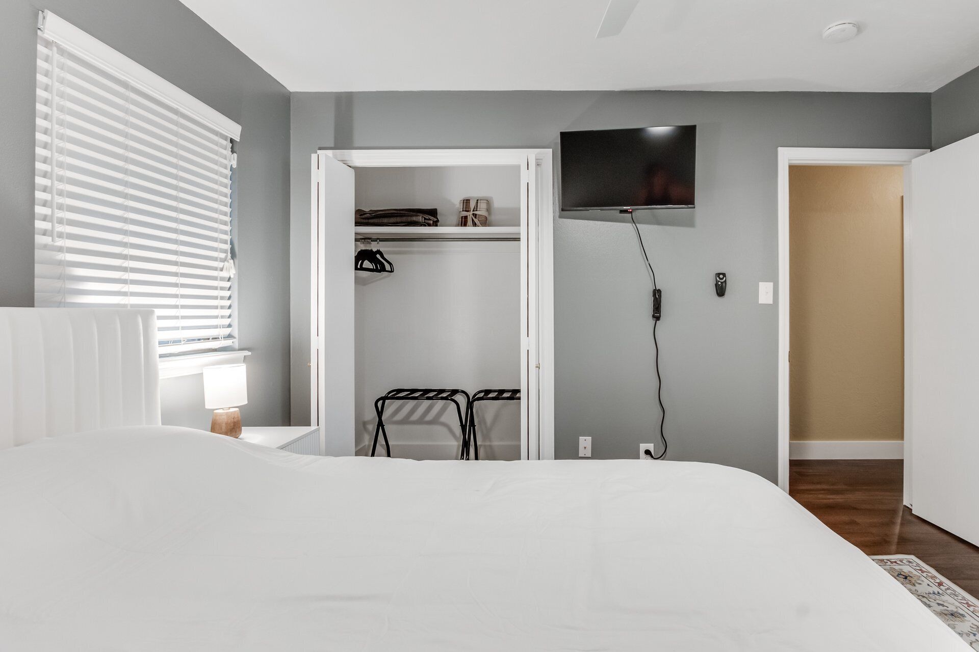 3 soverom, strykejern/-brett, reiseseng for barn og wi-fi