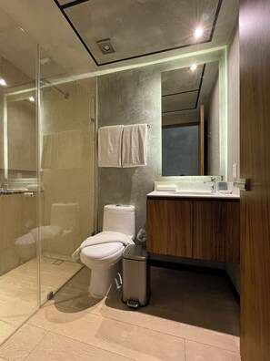 Hair dryer, towels, soap, shampoo - Grand Luxury Suite in Tulum (Tulum)