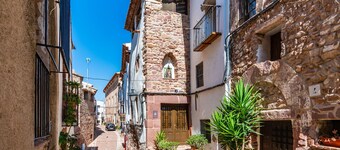 Casa rural 'Casa Retiro Vilafames' con vistas a la montaña, terraza privada y aire acondicionado