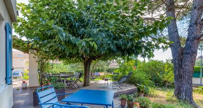 Appartement 'Mas Chloro-Phil' avec terrasse partagée, Wi-Fi et climatisation
