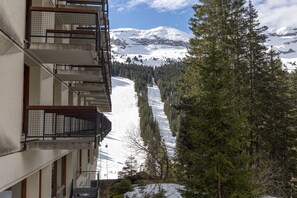 Exterior - Flaine Studio J2 Apartment with Mountain View and Wi-Fi (Arâches-la-Frasse)