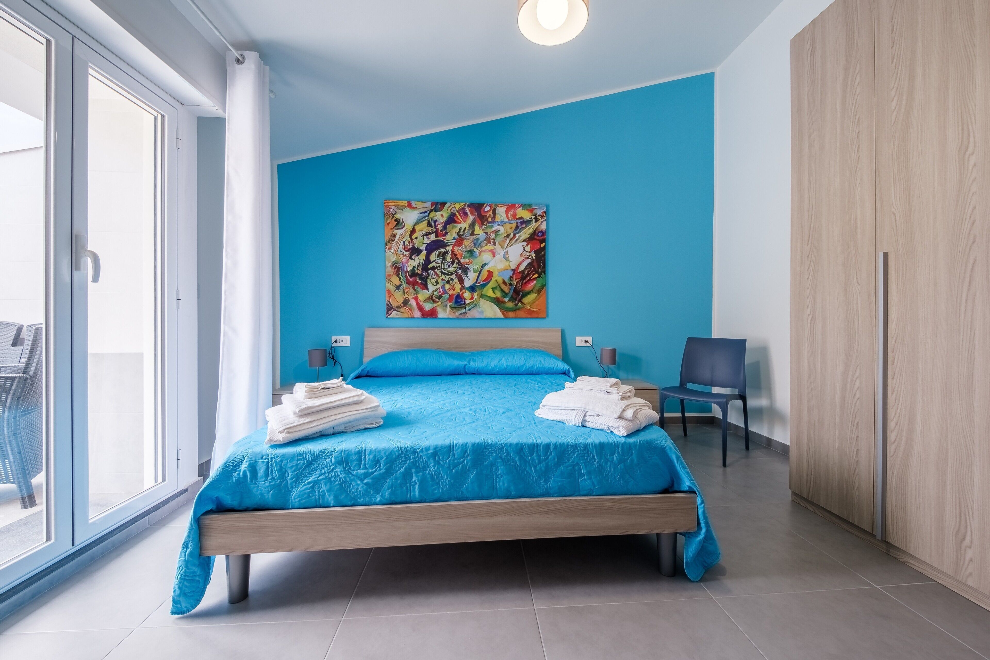 2 chambres, fer et planche à repasser, Wi-Fi gratuit, draps fournis