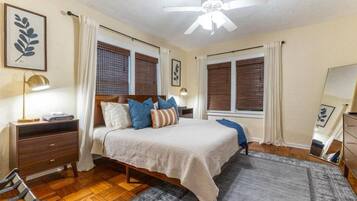 2 soverom, reiseseng for barn, wi-fi og sengetøy