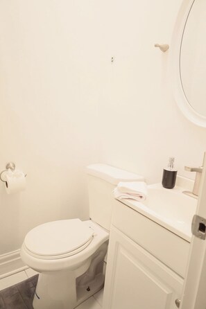 Handdoeken, zeep, shampoo, toiletpapier