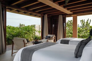 Villa, strandutsikt | 7 soverom, minibar, safe på rommet og wi-fi (inkludert)