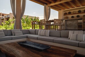 Villa, Beach View | Living area - ONTO House Puerto Escondido (Santa Maria Colotepec)