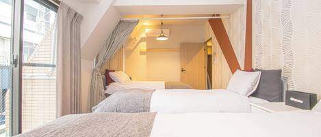 3 chambres, Wi-Fi gratuit, draps fournis
