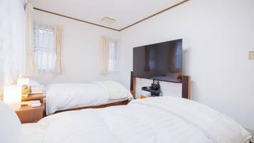 3 slaapkamers, een bureau, gratis wifi, beddengoed