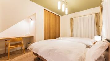 1 chambre, bureau, Wi-Fi gratuit, draps fournis