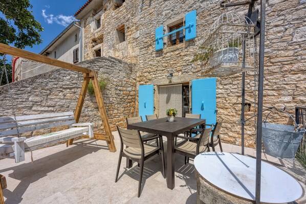 Restauration en plein air