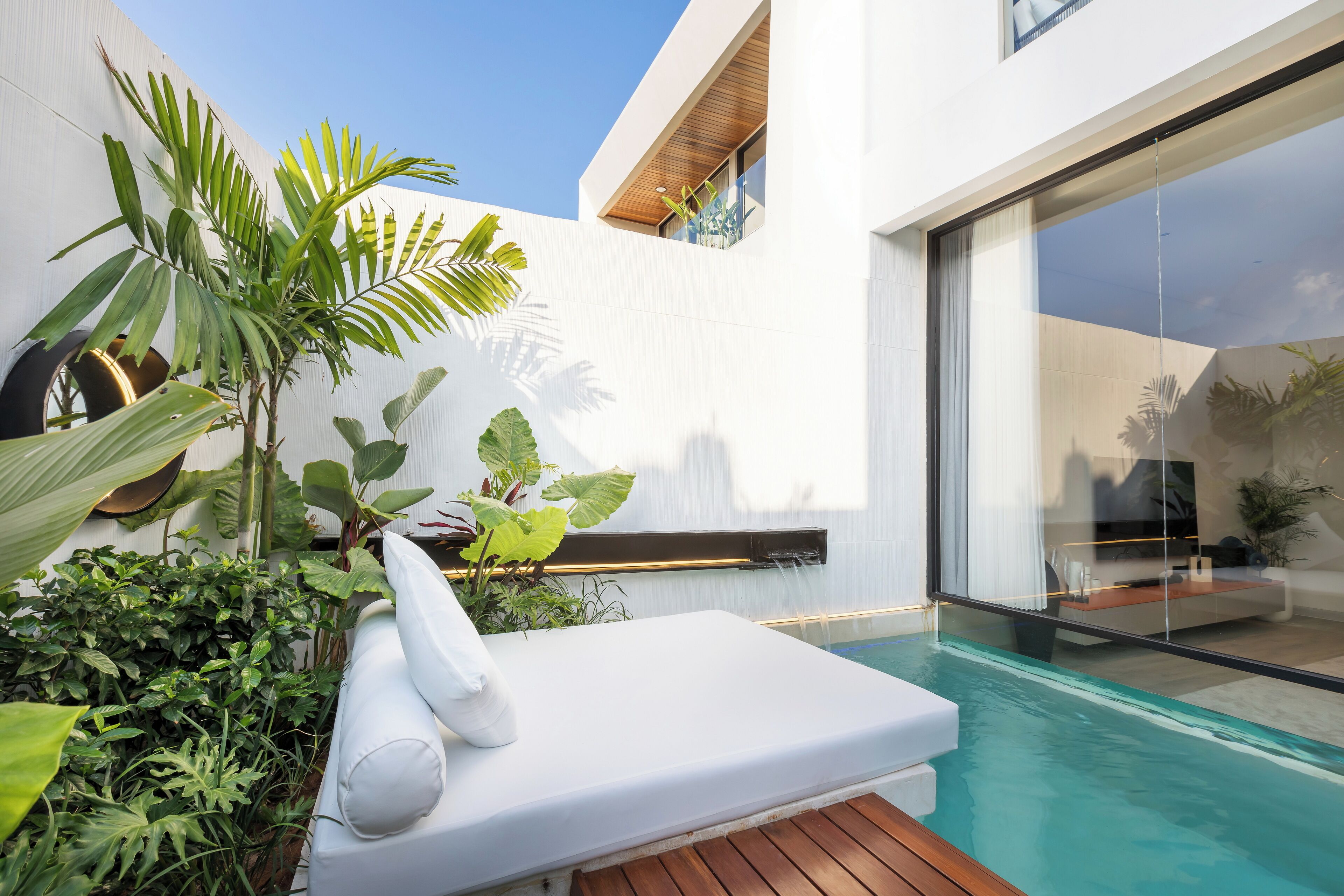 Two-bedroom Villa 1 with Private Pool | Terrasse/Patio