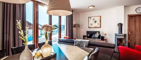 تلفزيون، مدفأة