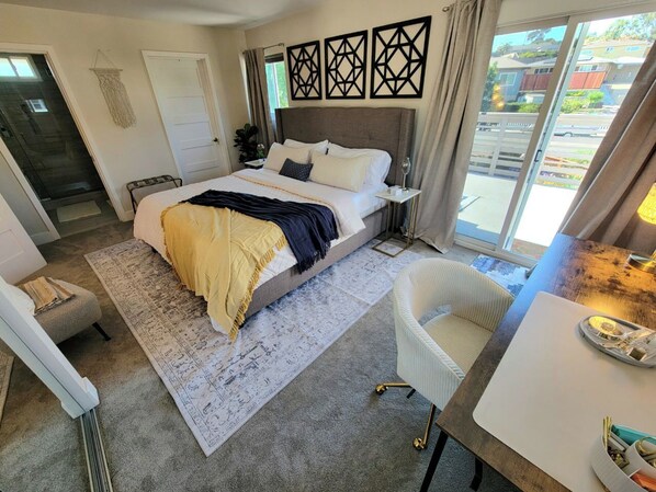 4 bedrooms, iron/ironing board, travel crib, WiFi